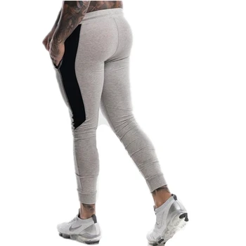 2020 de vară de Moda Noua secțiune Subțire Pantaloni Barbati Casual cu Pantaloni Jogger Culturism Fitness Transpira Timp limitat pantaloni de Trening