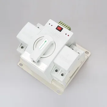 2P 63A MCB tip Automatic Transfer Switch Dual Intelligent Power Switch ATS