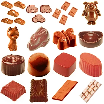 3D de Ciocolata Bar de Mucegai din Plastic Policarbonat Tava cu Forme pentru Moldes Para de Ciocolată Dulciuri Bomboane Matrite pentru Copt produse de Patiserie produse de Panificatie Instrumente