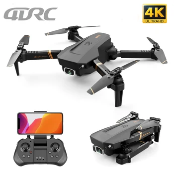 4DRC V4 WIFI FPV Drone WiFi live video FPV 4K/HD 1080P cu Unghi Larg Camera Pliabil Altitudinii Durabil RC Quadcopter