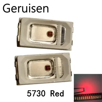5630/5730 SMD/SMT LED-uri Rosii SMD 5730 LED de Montare pe Suprafață Roșie 2.0~2.6 V 620-625nm Ultra Birght Dioda Led Chip 5730 Roșu 2000PCS
