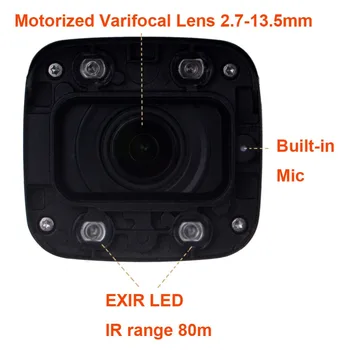 8Sets/Pachet sau Mai mult, Inclusiv DH-IPC-HFW4631H-ZSA 6MP POE Camera 2.7~13.5 mm obiectiv VF Bullet IP CCTV aparat de Fotografiat + Cutie de Joncțiune PFA135