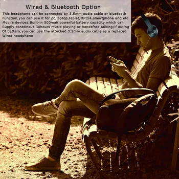Bingle Q5 Pliabil de Anulare a Zgomotului BT 4.1 Deasupra Capului Telefoane Stereo Bluetooth Wireless Căști atâtea coifuri Pentru Audio,Studio,TV