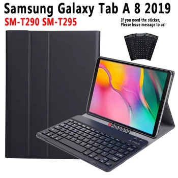 Caz de tastatură Pentru Samsung Galaxy Tab UN 8 2019 8.0 SM-T290 SM-T295 T290 T295 Caz pentru Samsung Tab 8 2019 Capac Tastatură +Pen