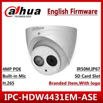Dahua 4MP IPC-HDW4431EM-ASE POE IR ocular IPC-HDW4431EM-CA H. 265 Versiunea în limba engleză DH-IPC-HDW4431EM-CA CCTV camera IP de Rețea