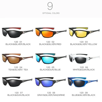 DUBERY Epocă ochelari de Soare Polarizati pentru Bărbați Ochelari de Soare Pentru Barbati Ochelari de cal Nuante Conduce Negru Oculos de sex Masculin 9 Culori Model 120
