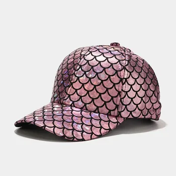 FS Creație Nouă Scară de Pește Print Hip Hop Capac Bărbați Femei Personalitate Streetwear Snapback Sepci de Baseball Street Dance Pălărie Chapeau