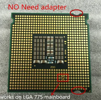 Funcționează pe LGA 775 placa de baza nu este nevoie de adaptor xeon E5420 Procesor 2.5 GHz/12M/1333Mhz aproape de LGA775 Core 2 Quad cpu Q6600