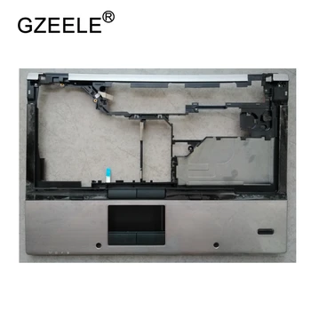 GZEELE Nou Laptop LCD CAZ de TOP Pentru HP EliteBook 8440P zonei de Sprijin pentru mâini Tastatură Bezel Acopere partea Superioară a casetei de ARGINT