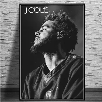 Hot J cole Poster Rapper-ul Hip-Hop, Muzica Pop Album Star K. O. D Printuri de Arta pe Panza Pictura in Ulei pe Perete Imagini Living Decor Acasă