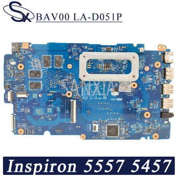 KEFU BAV00 LA-D051P Laptop placa de baza pentru Dell Inspiron 15-5557 14-5457 original, placa de baza I7-6500U GT930M-4GB