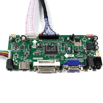 Latumab Nou LCD LED Controler de Bord, kit Driver pentru N156B6-L0A HDMI + DVI + VGA