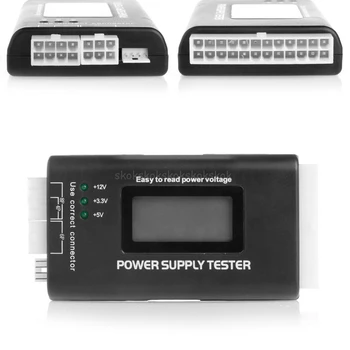 LCD Digital de Alimentare Tester Multifuncțional Calculator 20 24 Pini Sata LCD PSU HD ATX BTX Testului de Tensiune Sursă de Înaltă Calitate Jy19