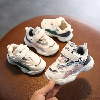 Moda Copii Adidasi Sport pentru Copii Pantofi Noi 2020 Primăvară Băieți Fete Plasă de Pantofi Drăguț pentru Copii Toddler Pantofi Casual