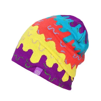 Moda de Iarnă Lână Tricotate Pălării Dungi de Baschet Gorros Sporturi Extreme Căciuli Hip-Hop Chelioși Pentru Bărbați drumeții capac