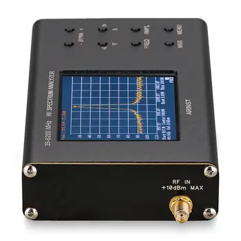 Portabil RF Analizor de Spectru Arinst Spectru Explorer SSA R2 (35 MHz - 6200 MHz) Cu ecran Tactil