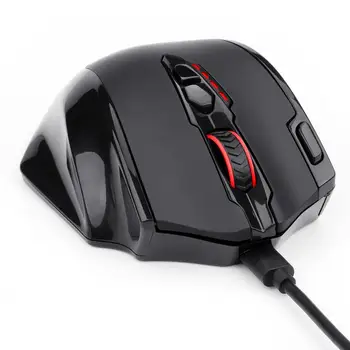 Redragon M913 Impact Elite Wireless Gaming Mouse-ul cu 20 de Butoane Programabile, 16000 DPI, 80 Hr Baterie și Pro Senzor Optic