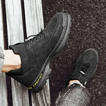 Transfrontaliere din piele pantofi de jogging rezistent la uzura casual, pantofi ușoare și confortabile pantofi de sport Zapatillas de deporte
