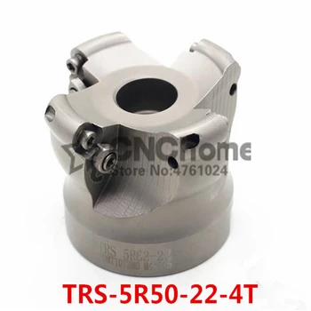 TRS 5R-50-22-4T Fata End freze Indexabile Plat de Degroșare și Tăiere ,Frezare CNC Cutter