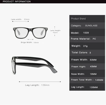 WarBLade Brand Fotocromatică ochelari de Soare Barbati de Conducere Anti-orbire Ochelari Polarizati ochelari de Soare Cameleon Decolorarea Ochelari de Soare