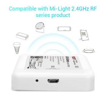 WiFi iBox LED-uri Controler Inteligent lumina de Noapte 2.4 G Wireless control Vocal WiFi Controler rgb Pentru RGBW WW Bec LED Strip Lumini