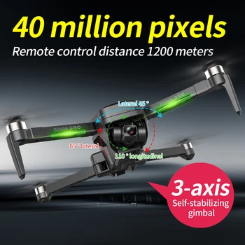 ZLRC SG906 PRO 2 GPS Drona Cu 3 axe Anti-shake Auto-stabilizator Gimbal Wifi FPV Camera 4K fără Perii Quadcopter VS F11 PRO